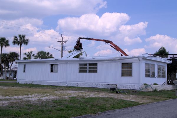 Mobile Home Demolition in Mcdonough