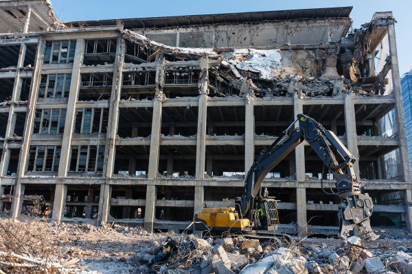 Commercial Building Demolition in Mcdonough