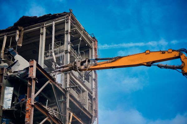 Factory Demolition in Mcdonough