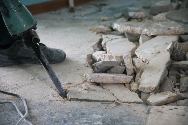 Concrete Floor Removal in Mcdonough