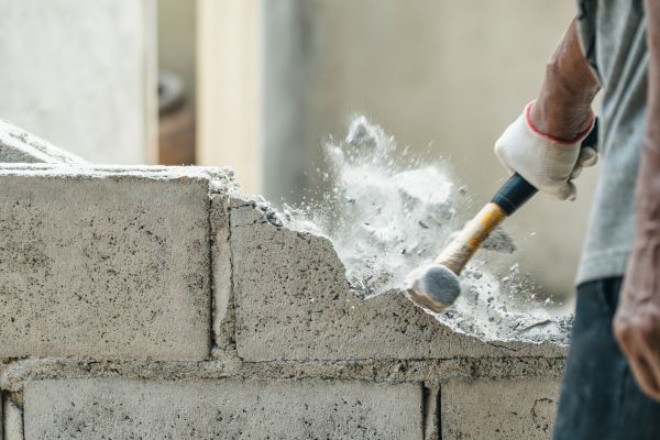 Block Wall Demolition in Mcdonough